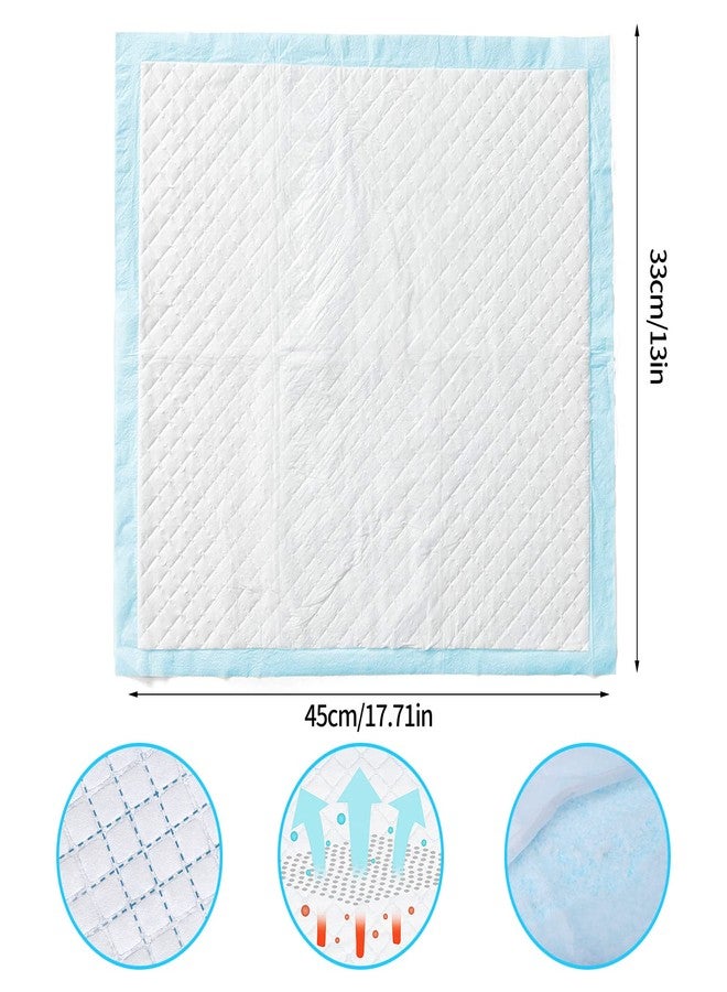 CAILOS Rabbit Pee Pads, Disposable Super Absorbent Diaper, Pet Toilet/Potty Training Pads for Guinea Pigs, Hedgehog, Hamsters, Chinchillas, Cats, and Other Small Animals (33×45CM-100 Counts) - Image 2